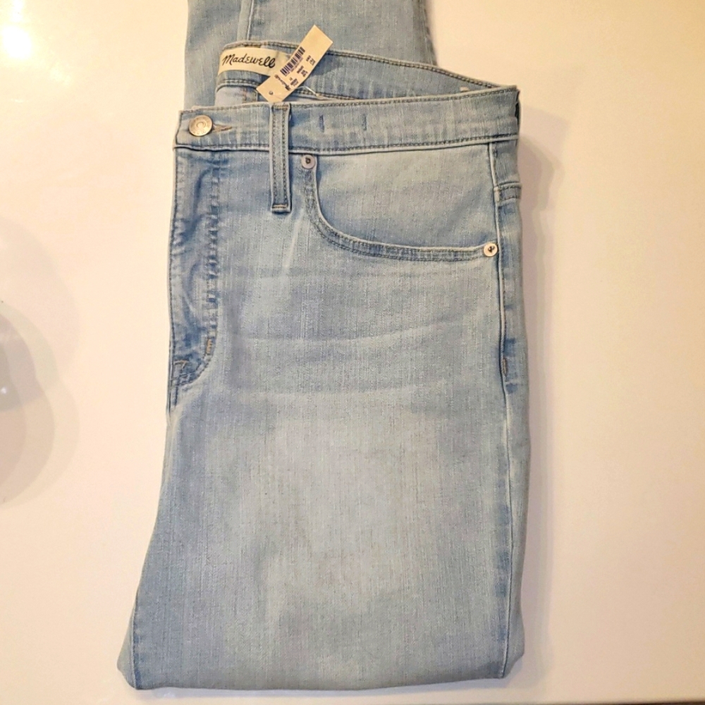 Madewell  9" Mid-Rise Skinny Crop Jeans